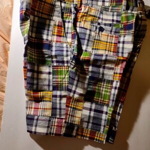 Men's plaid shorts